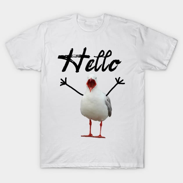 Hello! T-Shirt by Dimion666